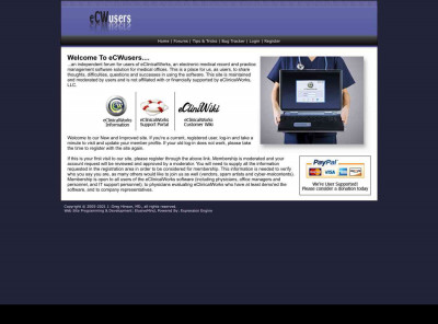 The EHR - ECW Users The EHR - ECW Users