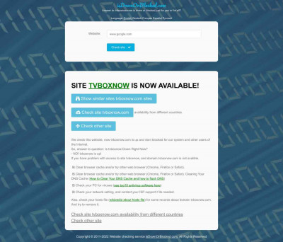 tvboxnow is down or blocked? Check site tvboxnow.com online! tvboxnow is down or blocked? Check site tvboxnow.com online!