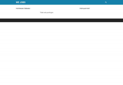 WeJobs | Find Latest Jobs Opportunity Now WeJobs | Find Latest Jobs Opportunity Now