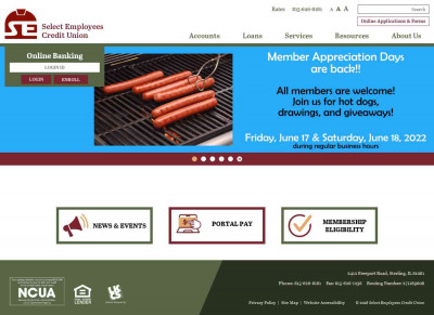 Home and Mobile Banking - Select Employees CU Home and Mobile Banking - Select Employees CU
