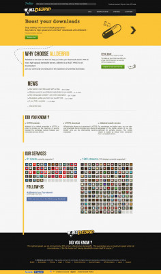 AllDebrid: Premium link generator and torrent downloader. AllDebrid: Premium link generator and torrent downloader.