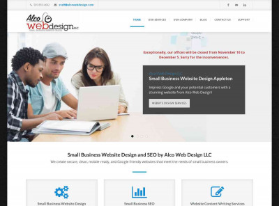 Small Business Website Design - SEO - Alco Web Design ... Small Business Website Design - SEO - Alco Web Design ...