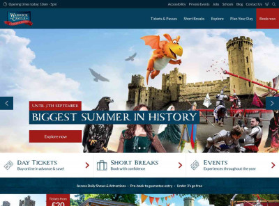 Official Warwick Castle website: Best Price Guaranteed Official Warwick Castle website: Best Price Guaranteed