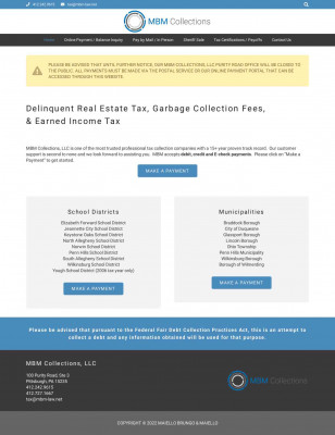 Online Payment / Balance Inquiry - MBM Tax Online Payment / Balance Inquiry - MBM Tax