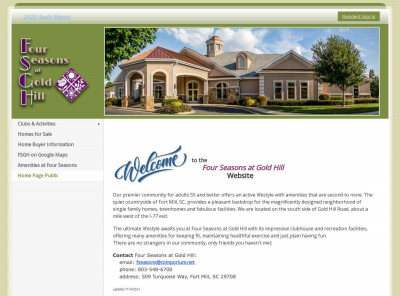 Secure Member Sign In - Four Seasons at Gold Hill Secure Member Sign In - Four Seasons at Gold Hill