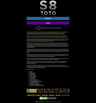 Link Alternatif S8toto, Daftar S8toto Wap Login 2021 Link Alternatif S8toto, Daftar S8toto Wap Login 2021