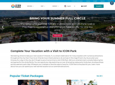ICON Park™ Entertainment Destination in Orlando, FL ICON Park™ Entertainment Destination in Orlando, FL