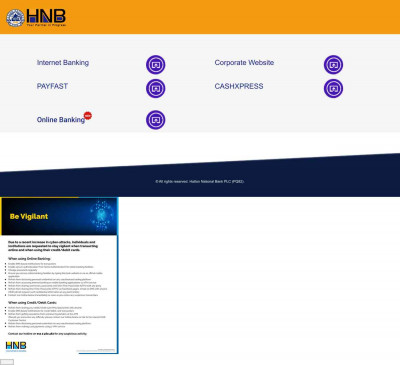 Hatton National Bank: Internet Banking Hatton National Bank: Internet Banking