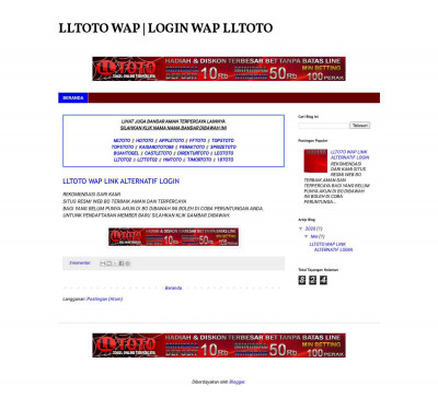 LLTOTO WAP | LOGIN WAP LLTOTO LLTOTO WAP | LOGIN WAP LLTOTO