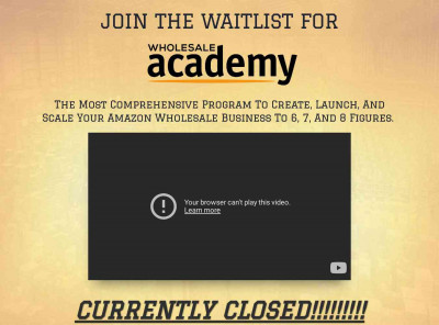 Log Into Your Account - Wholesale Academy Log Into Your Account - Wholesale Academy
