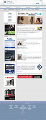 Allegion Product Areas - Security Specifiers Allegion Product Areas - Security Specifiers