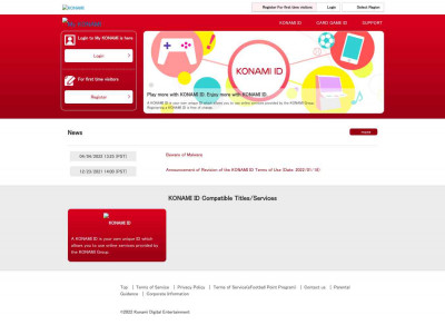 My KONAMI My KONAMI