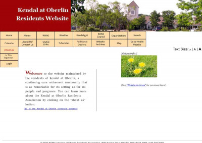 Useful Links - Kendal at Oberlin Residents Association Useful Links - Kendal at Oberlin Residents Association