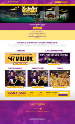 Lucky Eagle Casino: Homepage Lucky Eagle Casino: Homepage