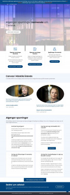 English – Canvas hjá HÍ English – Canvas hjá HÍ
