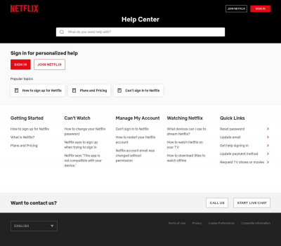Netflix Error NW-4-7 Netflix Error NW-4-7