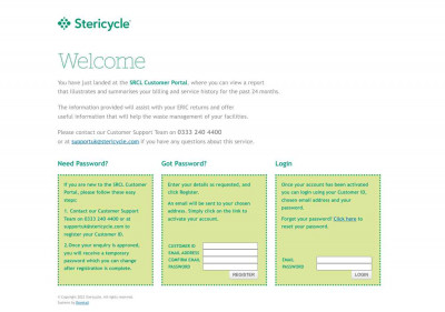 SRCL Portal Reports - Stericycle SRCL Portal Reports - Stericycle