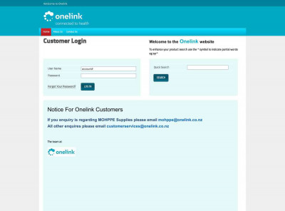 Onelink: Home Page Onelink: Home Page