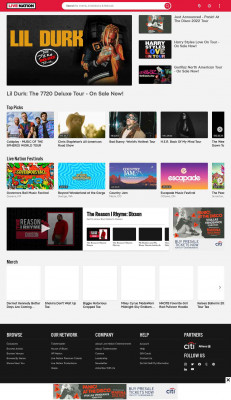 Live Nation — Live Events, Concert Tickets, Tour News, Venues Live Nation — Live Events, Concert Tickets, Tour News, Venues