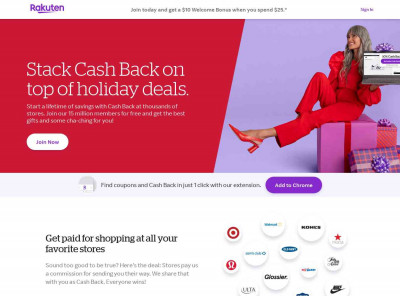 Rakuten Cash Back Visa Credit Card Rakuten Cash Back Visa Credit Card