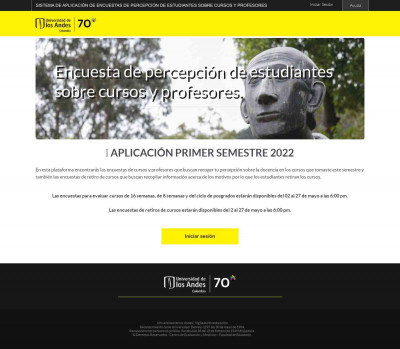 Login - Encuesta cursos Uniandes Login - Encuesta cursos Uniandes