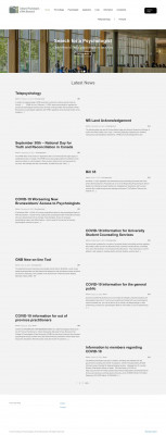 New Graduates/Interim Members - College of Psychologists of ... New Graduates/Interim Members - College of Psychologists of ...
