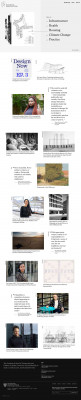 Master in Design Studies (MDes) Master in Design Studies (MDes)