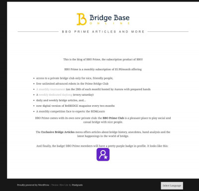 How to log in to Bridge Base Online and play ACBL's "Support ... How to log in to Bridge Base Online and play ACBL's "Support ...