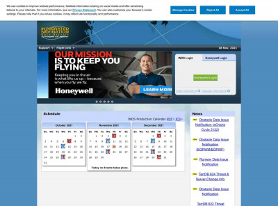 Integrated Navigation Data Service - Login Page Integrated Navigation Data Service - Login Page