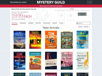Mystery Guild Book Club Mystery Guild Book Club