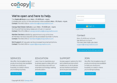 Canopy MLS Login - Toronto MLS Canopy MLS Login - Toronto MLS