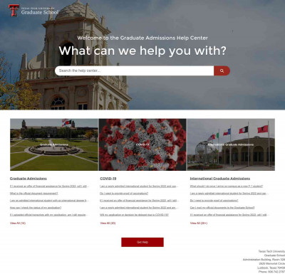 Graduate School | Texas Tech University Graduate School | Texas Tech University
