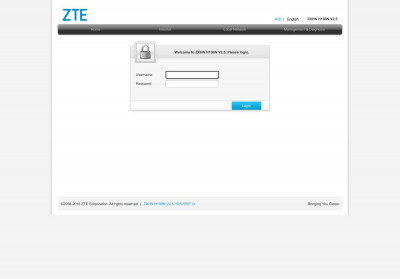 ZXHN H108N V2.5 ZXHN H108N V2.5