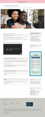 Vanderbilt Bedford Hospital: Welcome Vanderbilt Bedford Hospital: Welcome