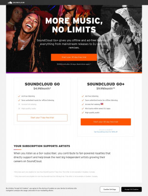 Discover more with SoundCloud Go+ Discover more with SoundCloud Go+