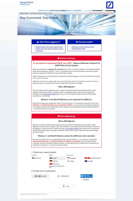 dbRASweb :: Deutsche Bank dbRASweb :: Deutsche Bank