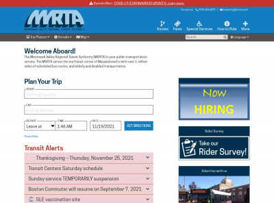 Fares - MVRTA Fares - MVRTA