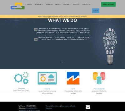 Login - National Cybersecurity R&D Lab Login - National Cybersecurity R&D Lab