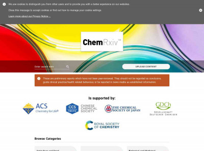 Development and benchmarking of - ChemRxiv Development and benchmarking of - ChemRxiv