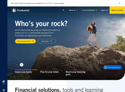 Prudential Financial: Invest, Insure, Retire and Plan Prudential Financial: Invest, Insure, Retire and Plan