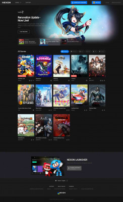 Welcome to the Nexon Launcher Welcome to the Nexon Launcher