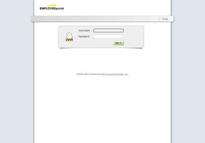Employee Portal - Sign In Employee Portal - Sign In