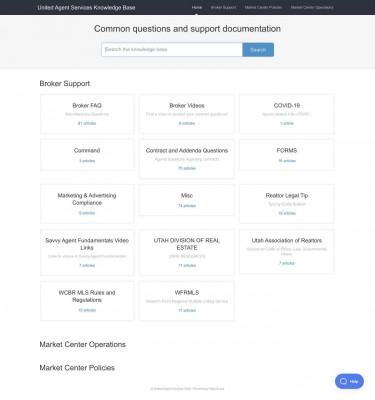 WFRMLS - United Agent Services Knowledge Base WFRMLS - United Agent Services Knowledge Base