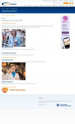 Student zone - GSK STEM Education Student zone - GSK STEM Education