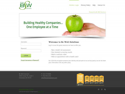 Be Well Solutions Be Well Solutions