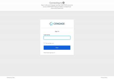 Login - Cengage Login - Cengage