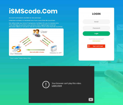 iSMScode: Receive SMS online for any service! iSMScode: Receive SMS online for any service!