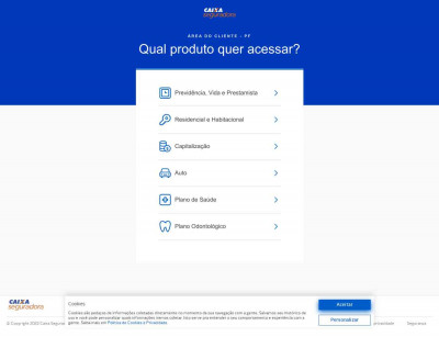 Área Logada - Caixa Seguradora Área Logada - Caixa Seguradora