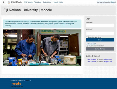 Fiji National University | Moodle Fiji National University | Moodle