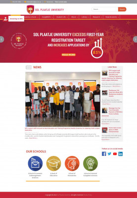 Sol Plaatje University Sol Plaatje University